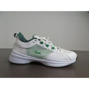 Lacoste Sport Shoes Mens Size 11 AG-LT21 White Green Tennis Pickleball Sneakers